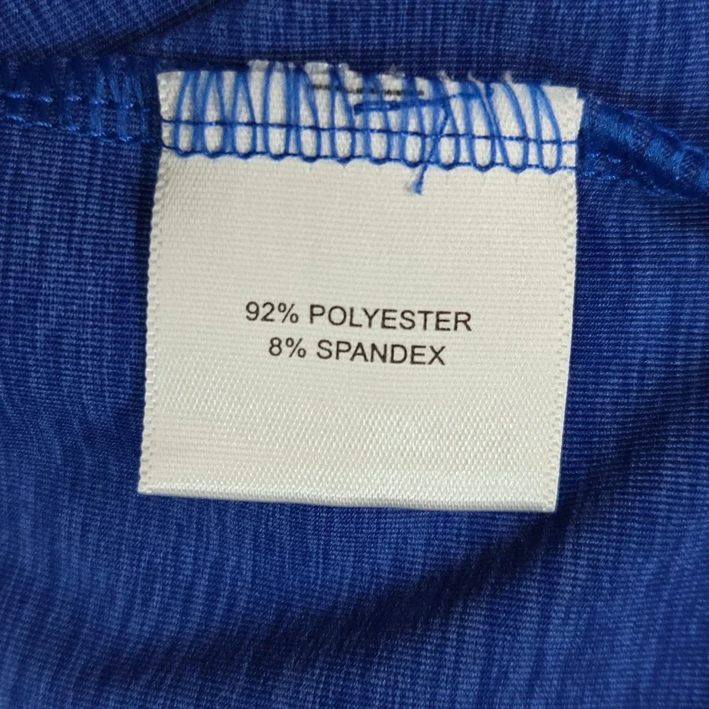 Peter Millar Summer Comfort XL Polo Blue The Broadmoor Golf Club Luxury Mesh - Picture 7 of 13